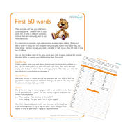 Parents orange up to 2. First 50 words.